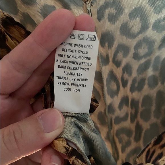 Leopard Print Slip Dress - Picture 7 of 8